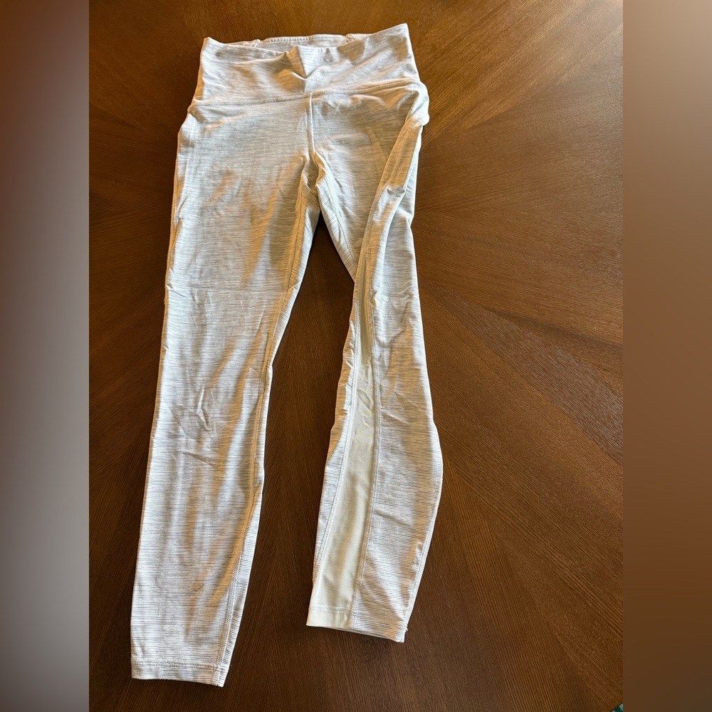 Light Gray Lululemon Leggings